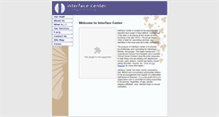 Desktop Screenshot of interfacecenter.org